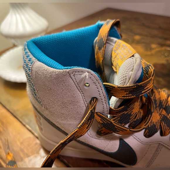 Vintage Nike Hightop Houndstooth Court Force - Picture 7 of 9